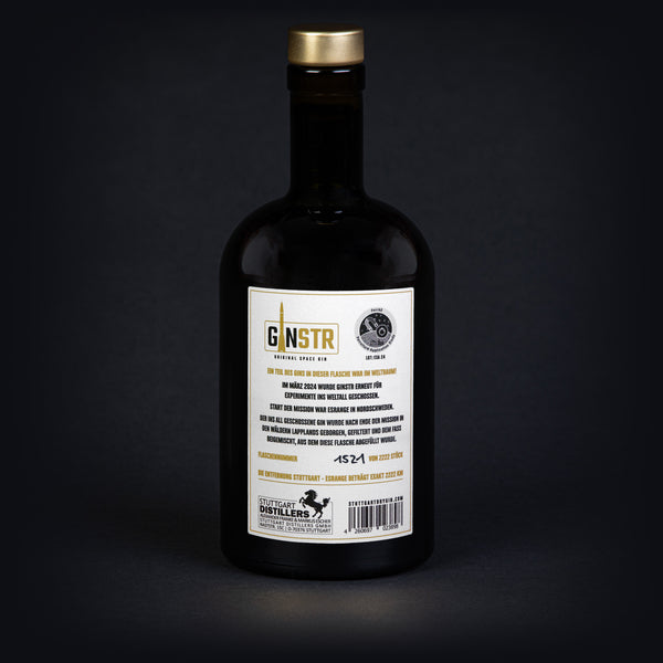 Die neue GINSTR - Space Edition! Mit echtem Gin aus dem Weltall (inkl. Echtheits-Zertifikat!)
